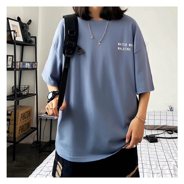 Áo thun nam nữ phông rộng / Áo phông unisex tay lỡ xe bus