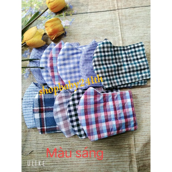 Khẩu trang vải cao cấp 3 lớp dành cho nam,nữ loại che tai, chống nắng, gió lùa, thoáng mát, bảo vệ hiệu quả đi nắng