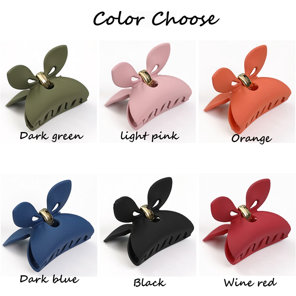 Kẹp tóc càng cua màu kẹo ngọt