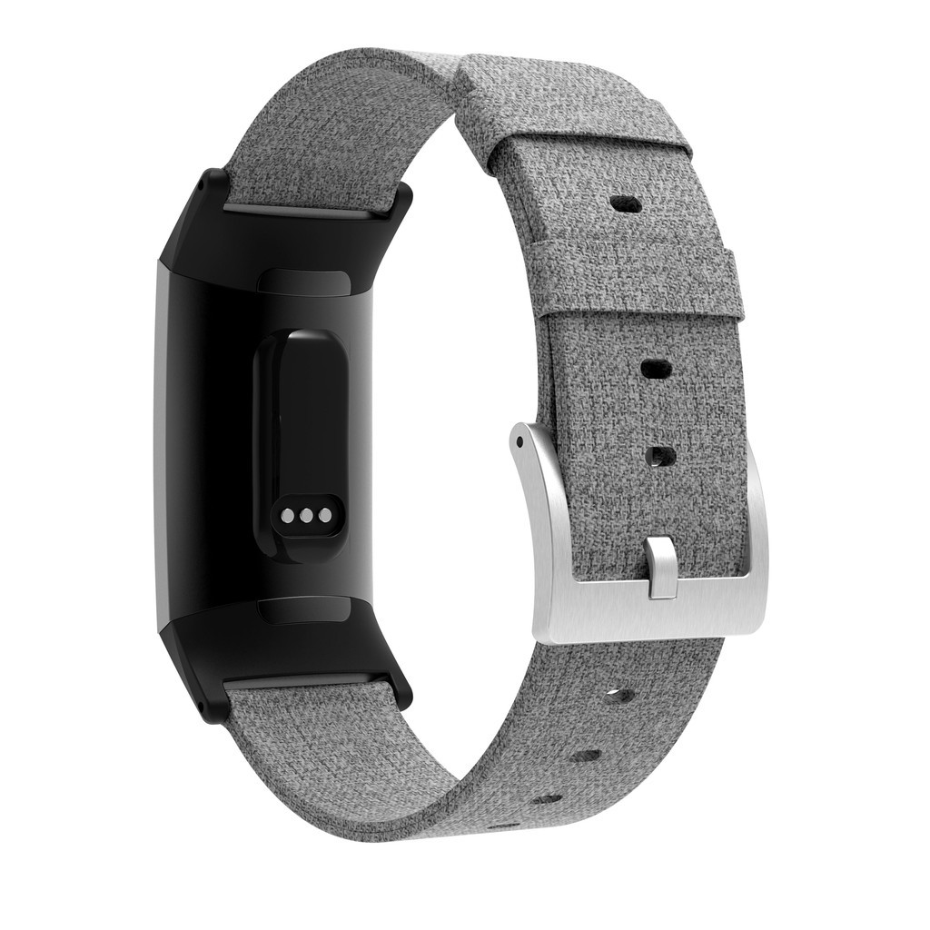 Dây đeo vải bện thay thế dành cho đồng hồ thông minh Fitbit Charge 3