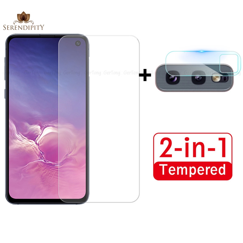 Kính Cường Lực 3 Trong 1 9h Bảo Vệ Màn Hình Cho Samsung Galaxy S10E