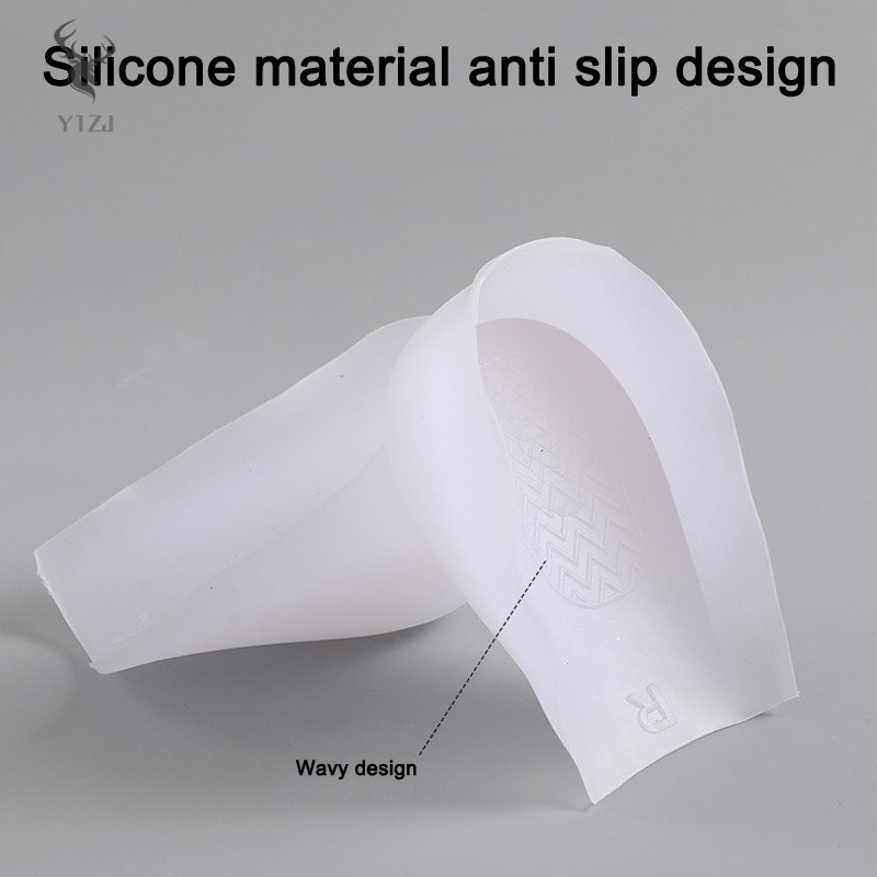 Miếng Lót Giày Tăng Chiều Cao Bằng Silicone Thoải Mái Cho Nam Nữ