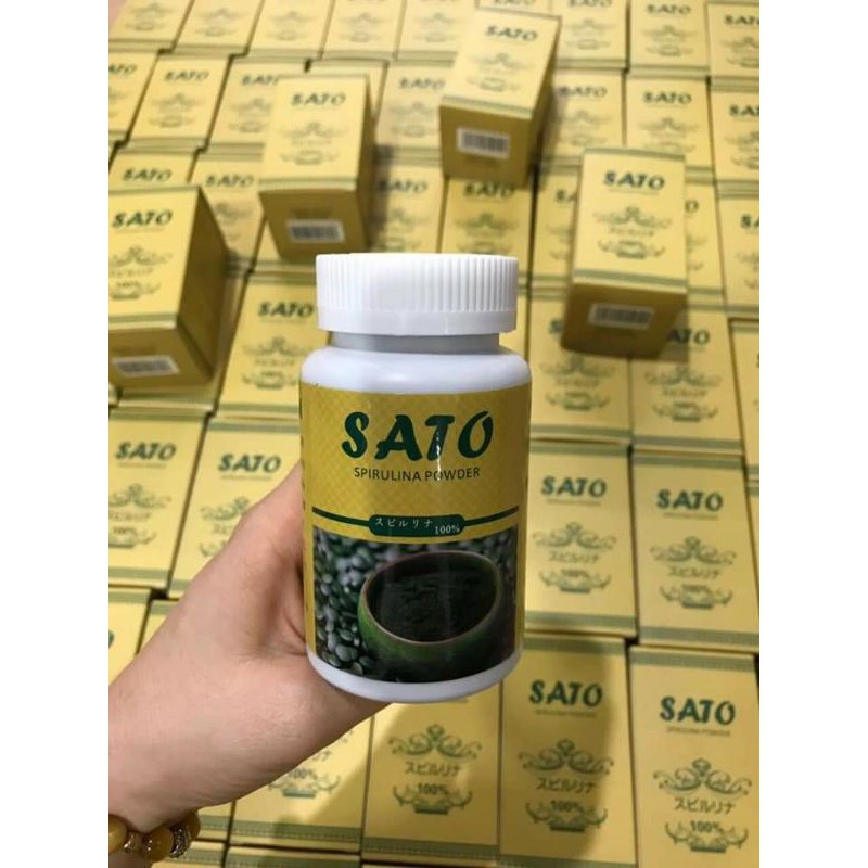 Bột Tảo Xoắn Vi Kim Nhật Bản - Cấy Tảo Nano 100gam Giúp Da Trắng Sáng Đều Màu Da