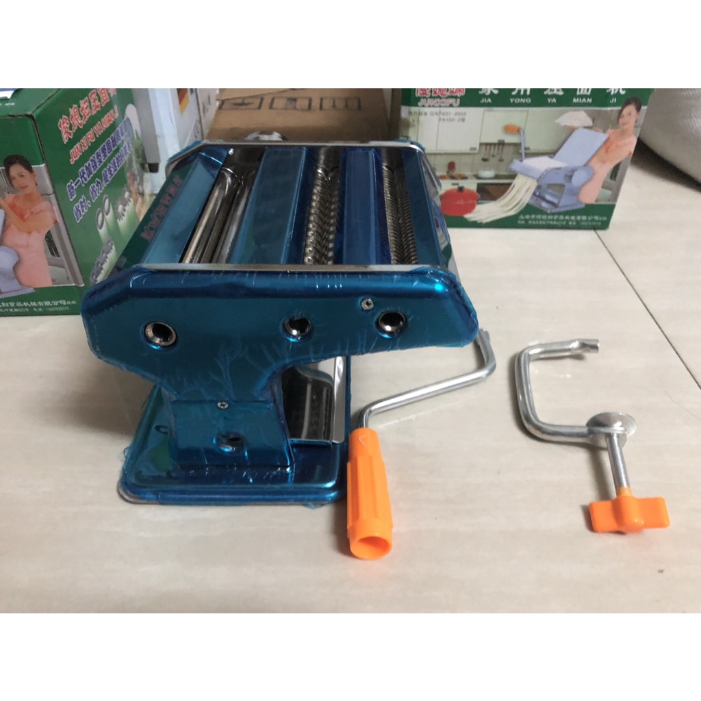 Máy Cán Mì Gia Đình 2 Lưỡi Dao 1 Cán Bằng Tay