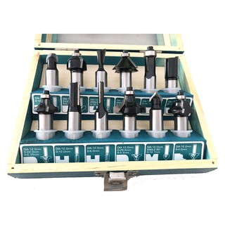 8mm Bộ mũi phay 12 chi tiết cốt 8mm Total TACSR1121