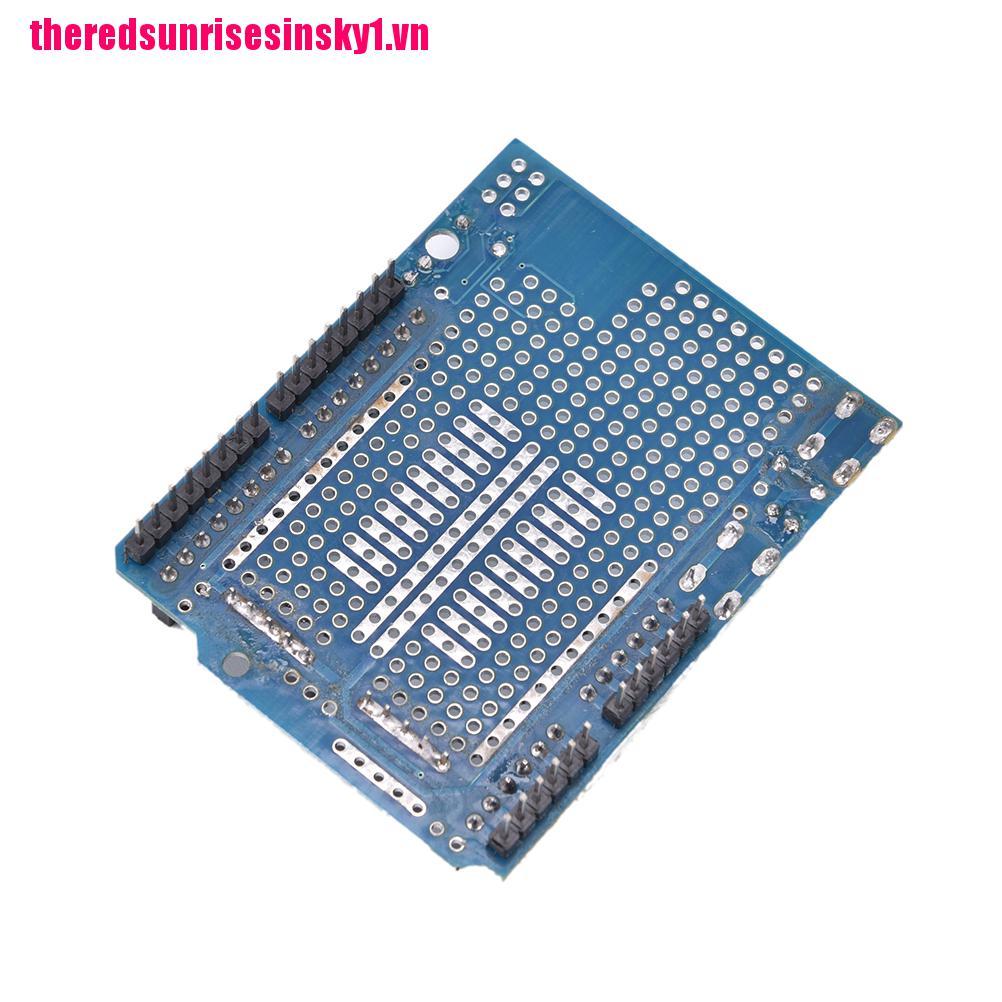 (3C) Bảng Mạch Atmega328P Arduino Prototy Prototy Protole + Mini Breadboard Uno