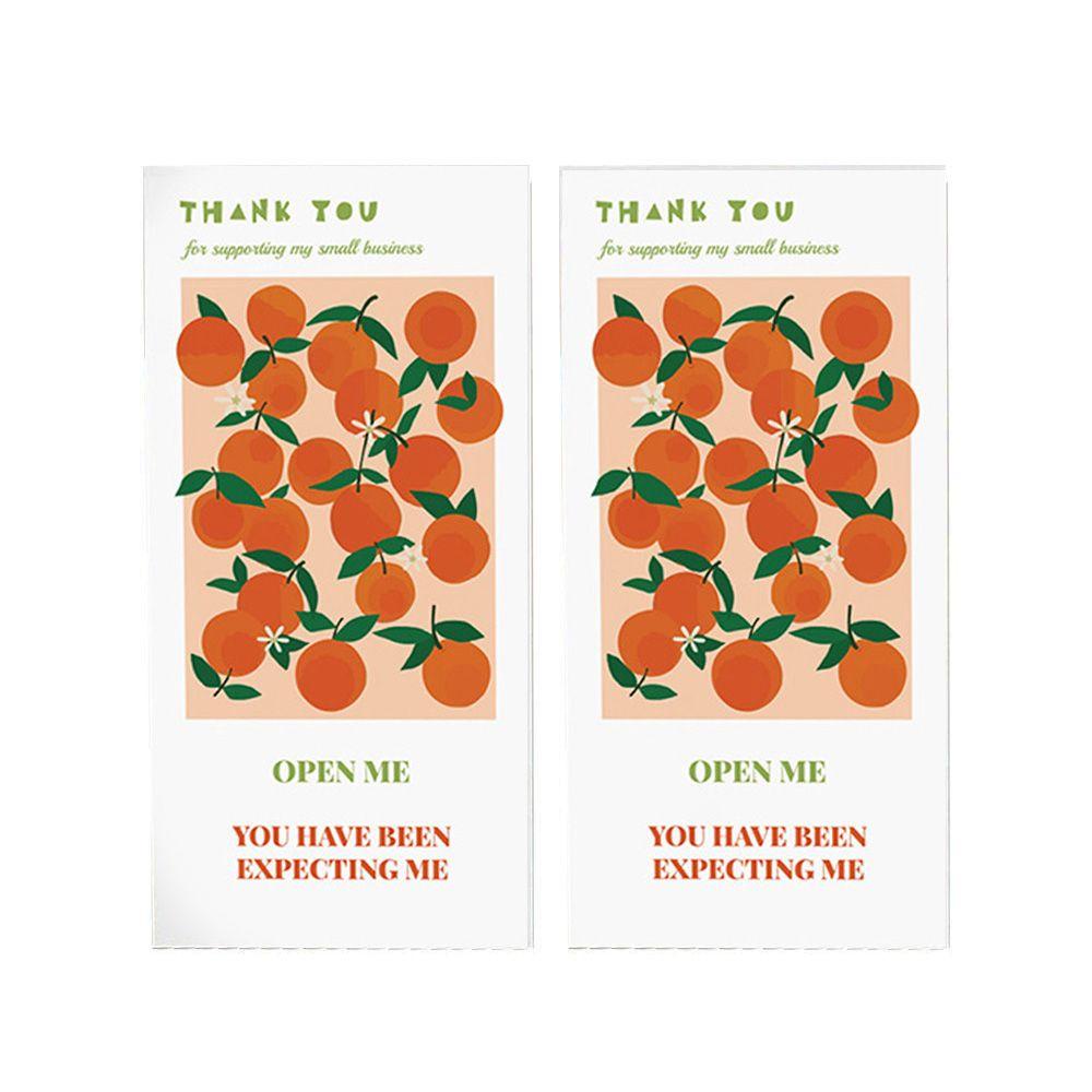 50 Miếng Dán Chữ Thank You 5 * 10cm Quà Tặng Xinh Xắn