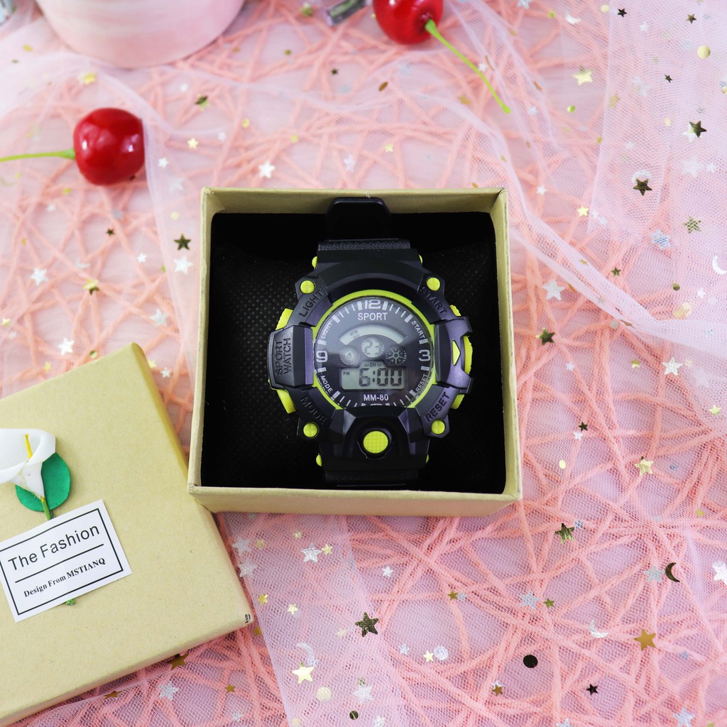 (Giá sỉ) Đồng hồ điện tử nam nữ SPORT A141 đèn Led nhiều màu cực đẹp dây cao su bền bỉ phong cách thể thao cá tính | BigBuy360 - bigbuy360.vn