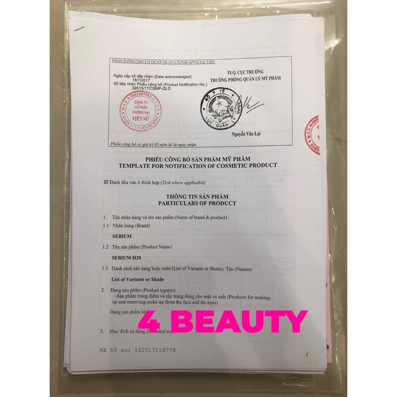 Nước tẩy trang Bioderma bằng công nghệ Micellar Bioderma Sensibio H2O