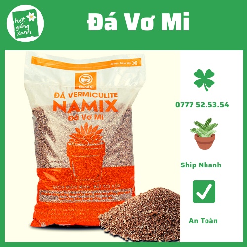 Đá Vermiculite -Giá thể trồng cây kiểng, sen đá, xương rồng, lan