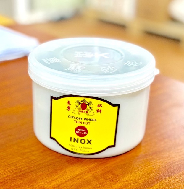 Đá cắt sắt, inox 107