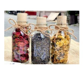 Combo 10 Lọ thủy tinh 100ml nút nhựa/ bần gỗ