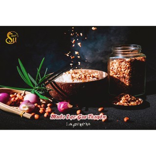 Muối Lạc Gia Truyền Nhà Su [Hũ thuỷ tinh, muối hồng Himalya]