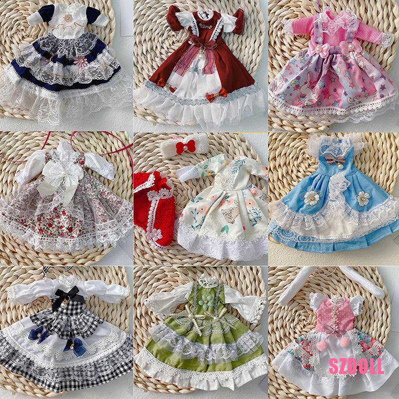 Đầm Công Chúa Thời Trang Ts2Szdoll Cho Búp Bê Tỉ Lệ 1/6 30cm