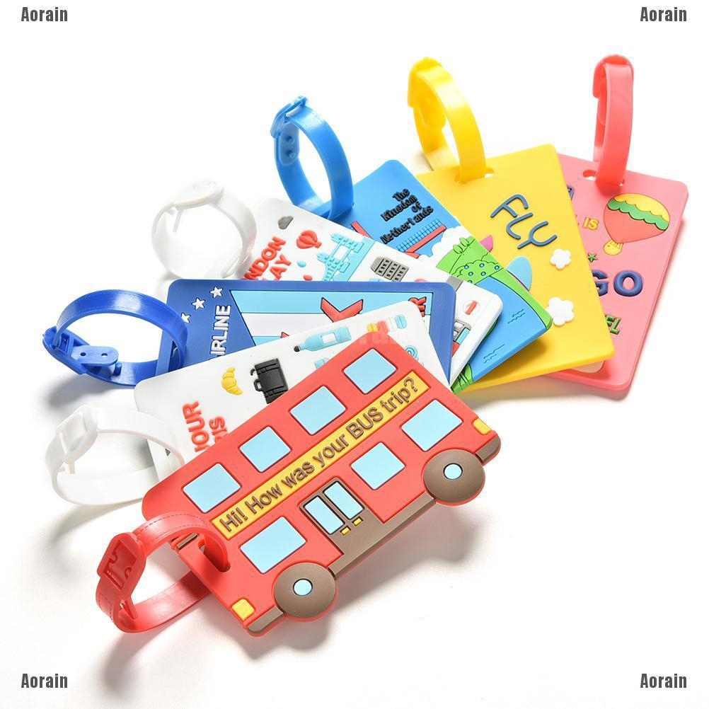 Thẻ Tên Họa Tiết Hoạt Hình Dễ Thương Kích Thước 10.5cm x
