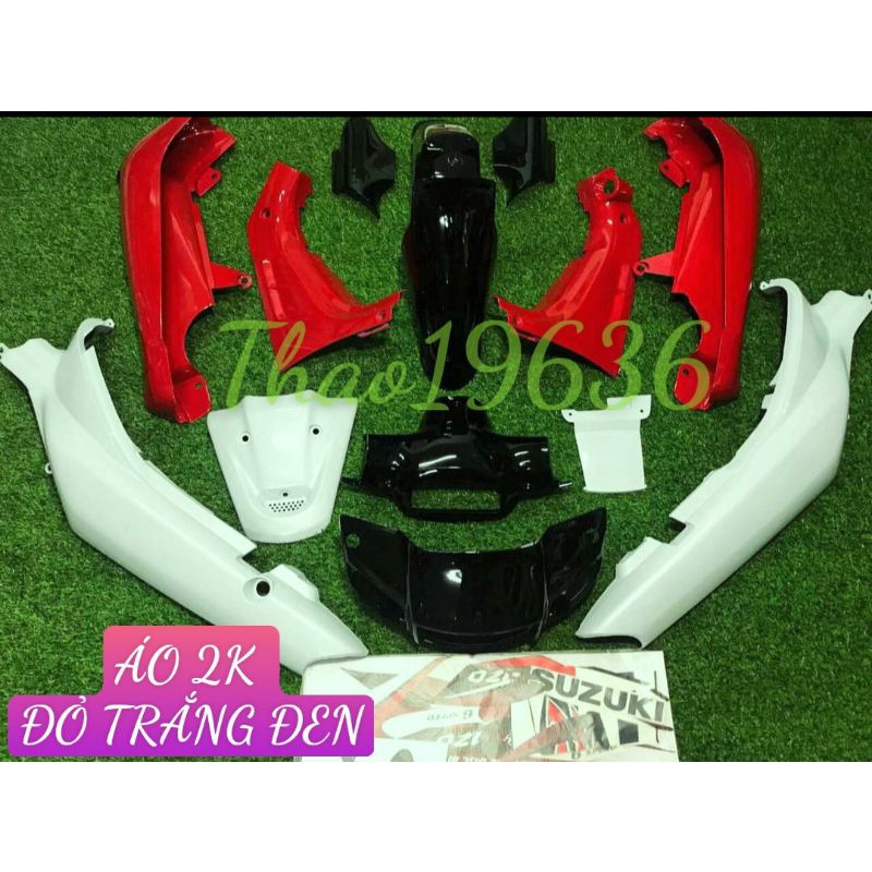 Áo satria 2000 tone đỏ