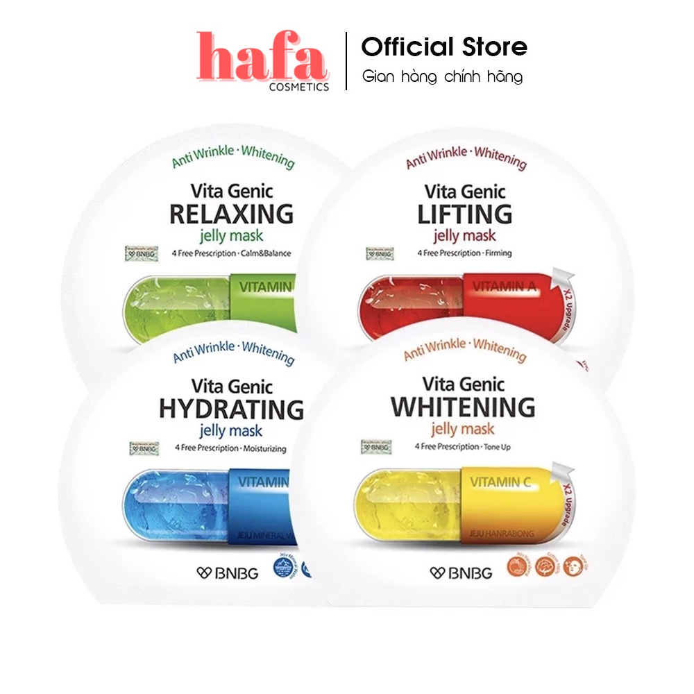 Mặt nạ giấy BNBG Vita Genic Hydrating Jelly Mask VitaminA, B, C, E