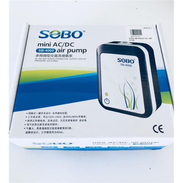 Máy sủi tích điện Sobo SB 3000, SB 4000 ( 2 đầu vòi)