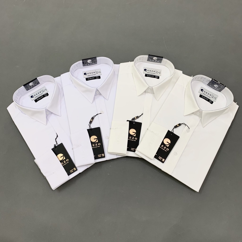 SALE 11.11 SẬP SÀN - Áo Sơ Mi Trắng Hàng Cao Cấp GEZO | BigBuy360 - bigbuy360.vn