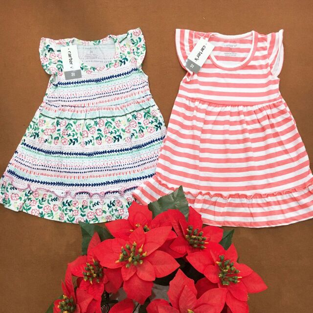 Đầm cánh tiên Carter’s sz 2-6t