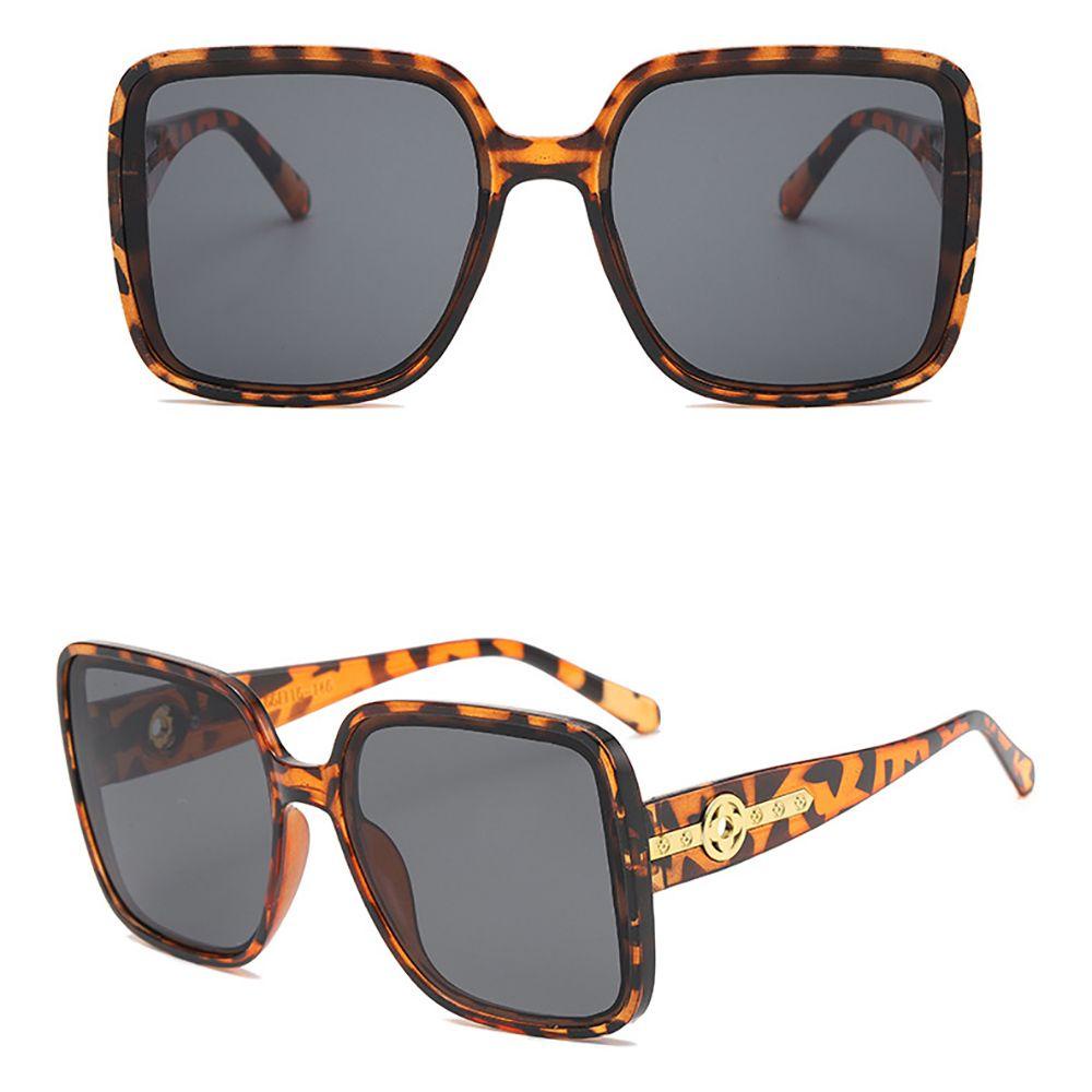 Kính Mát Gọng Vuông Chống Bức Xạ Chống Bức Xạ Phong Cách Hàn Quốc Cho Nam Và Nữ