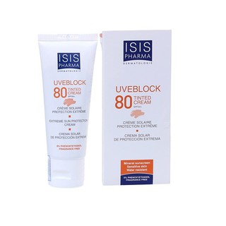 UVEBlock 80 Invisible Cream 40ml - Bảo vệ tuyệt đối cho làn da của bạn luôn an toàn dưới nắng gay gắt