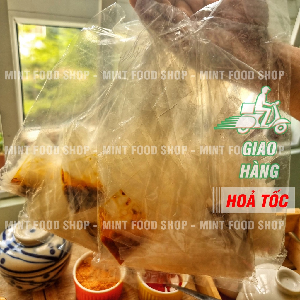 Bánh Tráng Sate Muối Bột Xâu 10 Gói