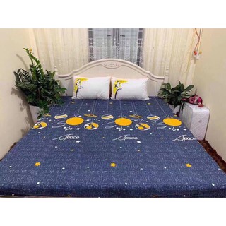 Ga chống thấm cotton,ga chống thấm cotton hoa văn, free ship