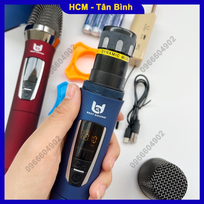 Micro không dây đa năng Ww301 dành cho loa kéo âm ly vang mic loa kéo mic âm ly