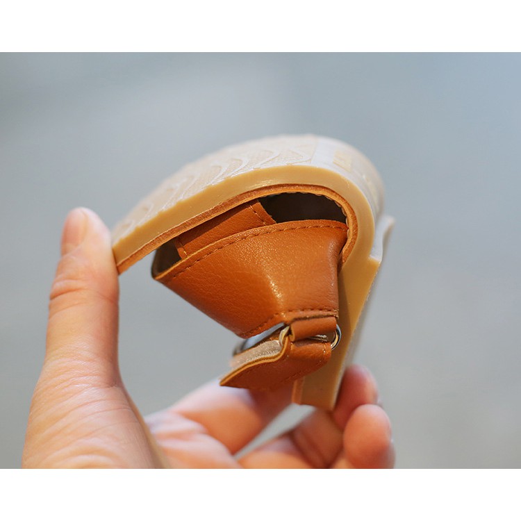 Sandal Quai Da Chữ X Cho Bé Trai Bé Gái - Shop Phụ Kiện Trẻ Em Phong Cách Hàn Quốc Moy Kids
