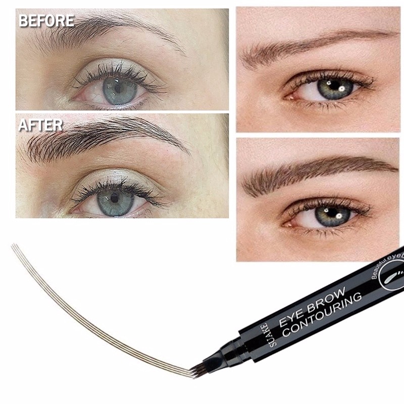 【COD】 Microblading Eyebrow Tattoo Pen Waterproof Fork Tip Sketch Makeup Ink Best Price | BigBuy360 - bigbuy360.vn