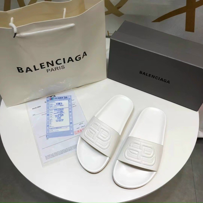 Dép lê balen chữ dập fullbox