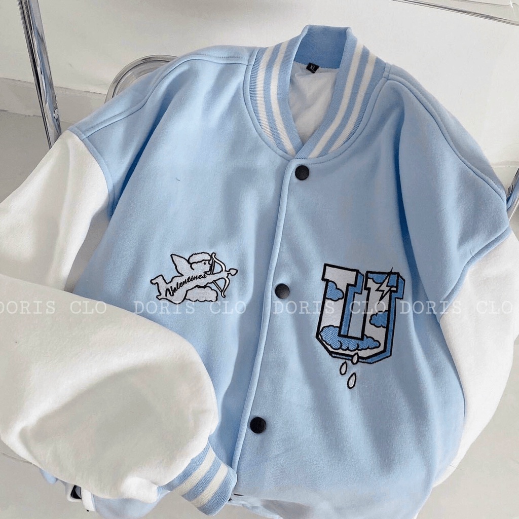 Áo khoác cardigan nỉ ngoại 2 lớp cổ tròn cực đẹp thời trang mới hottrend cho các bạn trẻ KOKO MI