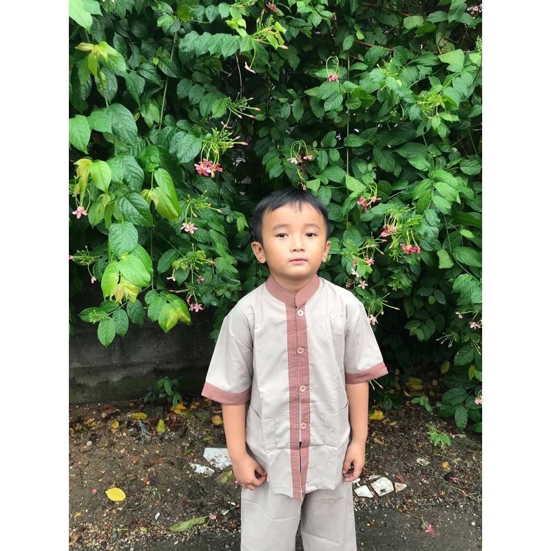 Đồ lam đi chùa# lãnh tụ phối bé