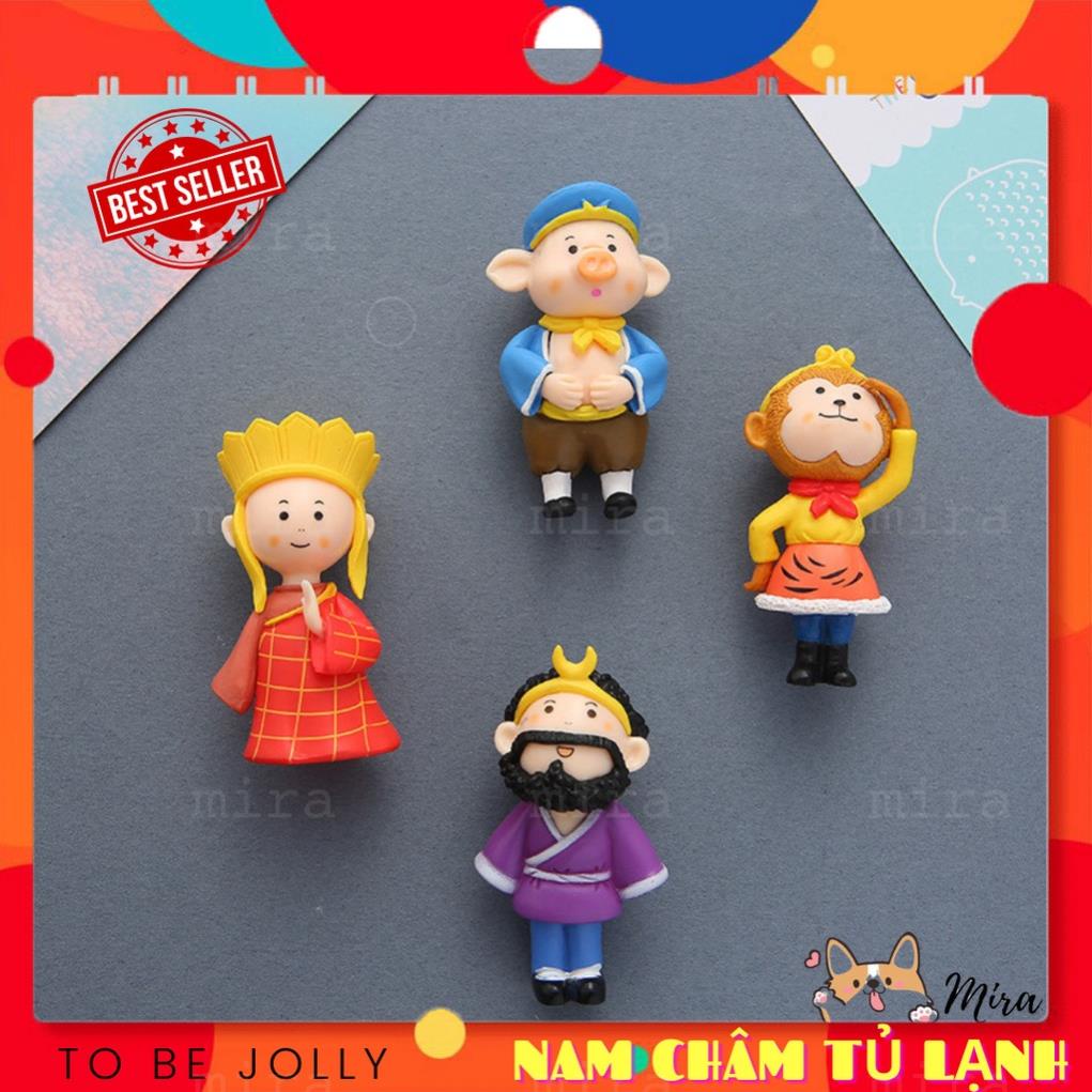 Nam Châm Tủ Lạnh Mô Hình Tây Du Ký, Tôn Ngộ Không Trang Trí Bàn Học, Bàn Làm Việc, Đồ Sưu Tập MIRA-MH99005