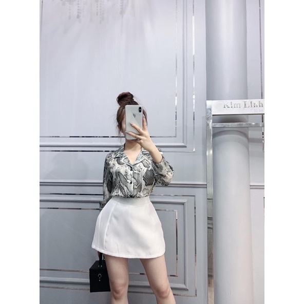Sơ mi hoạ tiết loang cao cấp ( giá sale)