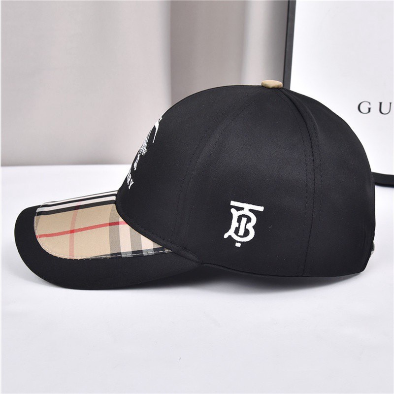 BURBERRY Thời Trang Mũ Lưỡi Trai Phong Cách Bóng Chày Cá Tính