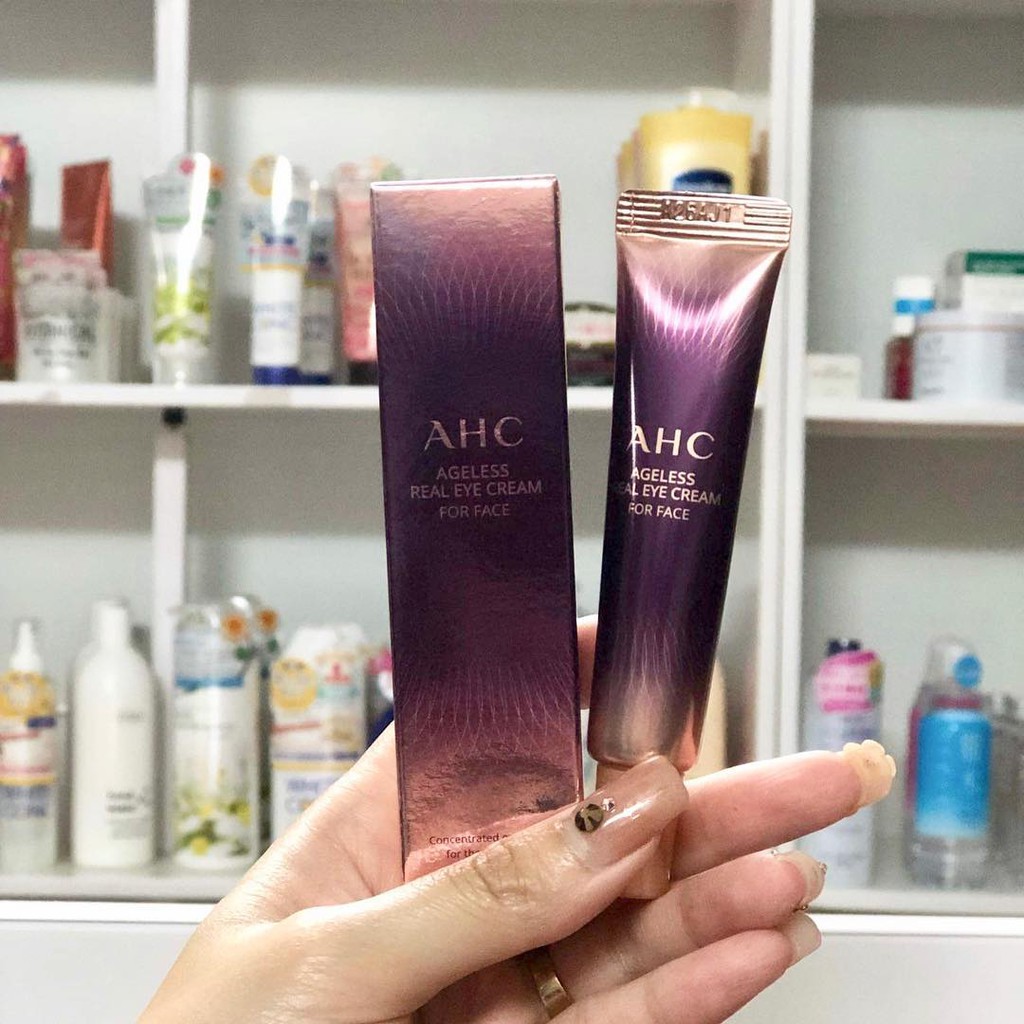 (MẪU MỚI) Kem dưỡng mắt AHC Ageless Real Eye Cream For Face | BigBuy360 - bigbuy360.vn