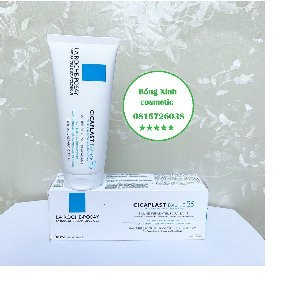 La Roche Posay B5 - Kem Dưỡng B5 La Roche-Posay Cicaplast Baume Làm Dịu Nhẹ Và Phục Hồi Da