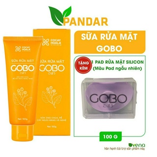 Sữa rửa mặt gobo cocayhoala đánh bay mụn nám làm mờ thâm sẹo dưỡng da trắng sáng 100g PANDAR
