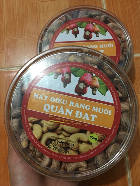 Hạt điều rang muối Quân Đạt