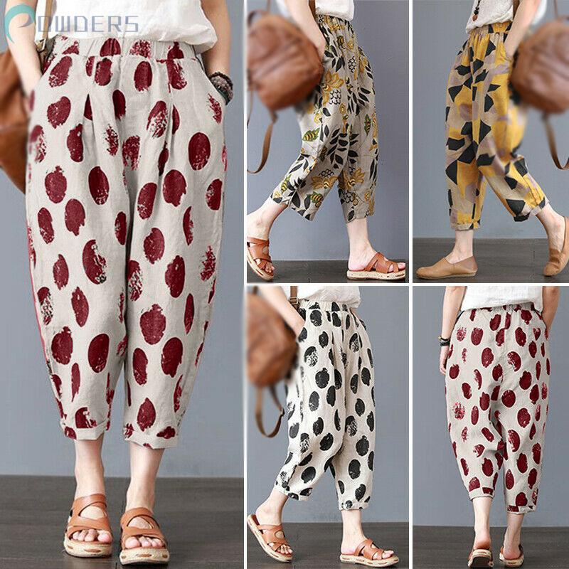 Quần in hoa phong cách Boho