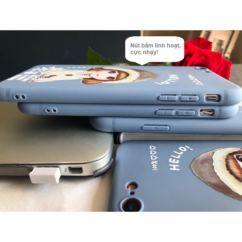 ỐP IPHONE CHỐNG BỤI/BẢO VỆ CAM/CHỐNG VÂN TAY NEW GIRLTPU full case 6/6s đến 11promax -  h case | BigBuy360 - bigbuy360.vn