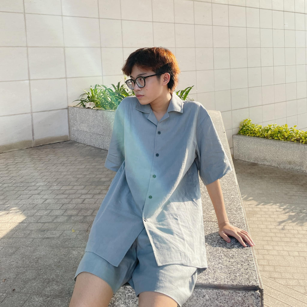 Bonjour Official | Bộ đồ mùa hè Blue Summer | BigBuy360 - bigbuy360.vn