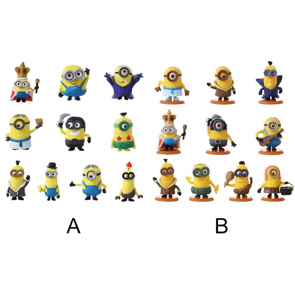 Set 10 Tượng Minion 3D Hoạt Hình Để Bàn Trang Trí