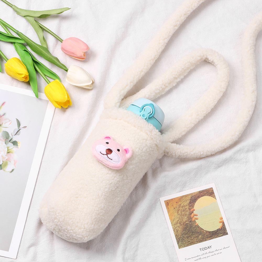 Túi Đựng Bình Nước In Họa Tiết Bò Sữa Cho Nữ