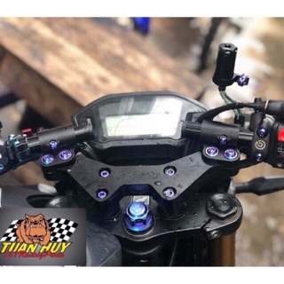 ☀️RẺ NHẤT SHOPEE☀️ Full 10 con ốc titan trên ghi đông composimo