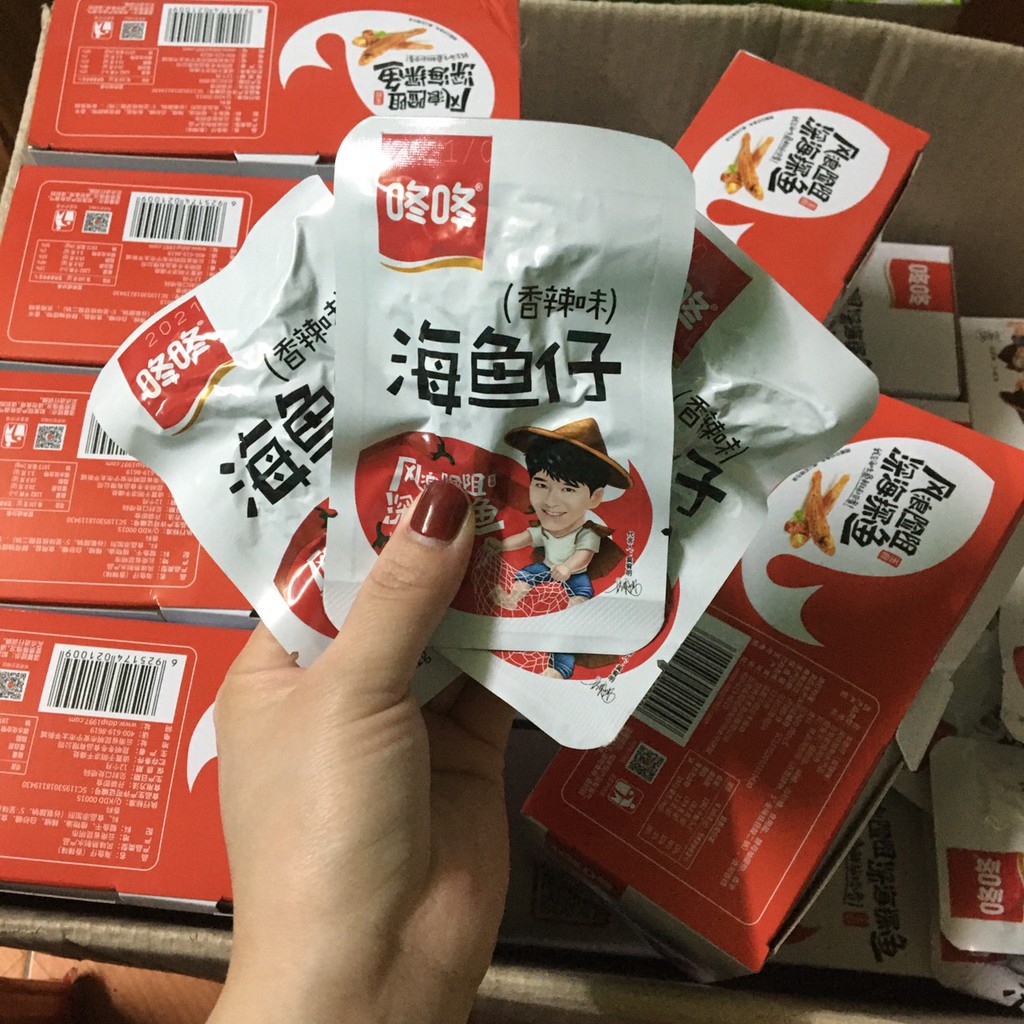 CÁ CAY 12g ❌FREESHIP❌ Đặc sản nổi tiếng Hồ Nam ăn vặt nội địa cay thơm ngon | BigBuy360 - bigbuy360.vn