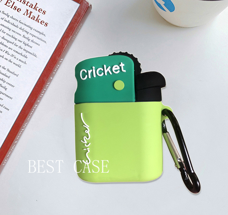 Vỏ bảo vệ hộp sạc tai nghe làm từ silicon thiết kế sáng tạo cho Airpods 1 / 2 / 12 INPODS