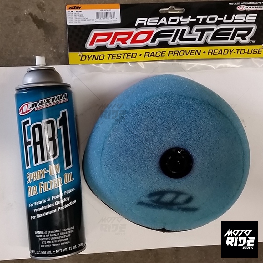MAXIMA DẦU DƯỠNG LỌC GIÓ DẠNG XỊT FAB-1 AIR FILTER OIL